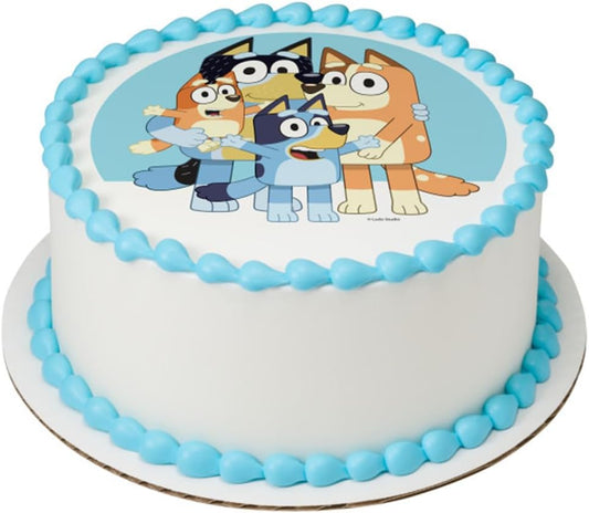 Blue-Dog-Edible-Cake-Topper-Icing-Image-3249