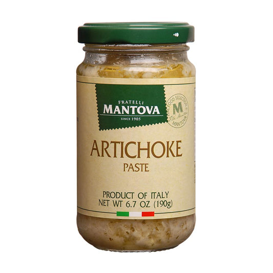 Mantova-Pasta-de-alcachofa,-botellas-de-6.5-onzas-(paquete-234
