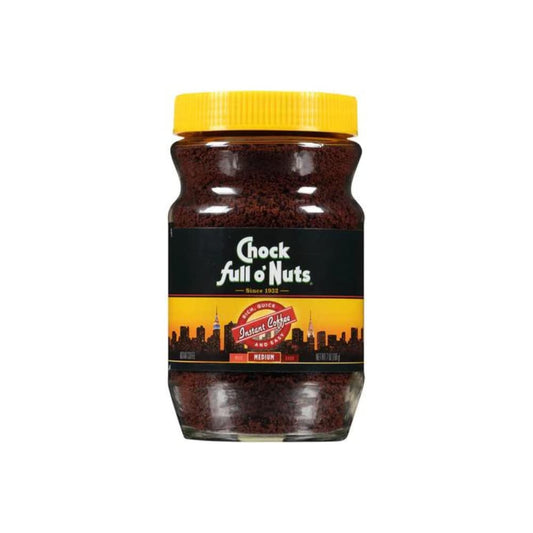 Chock-Full-o'-Nuts-Coffee,-Regular-Instant-Medium-Coffee-(7-Ounce-(Pack-of-771