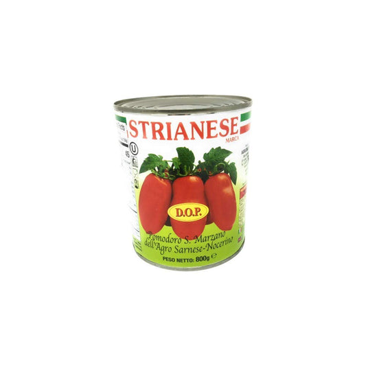 Strianese-Tomates-San-Marzano,-DOP,-28-oz-(paquete-de-652