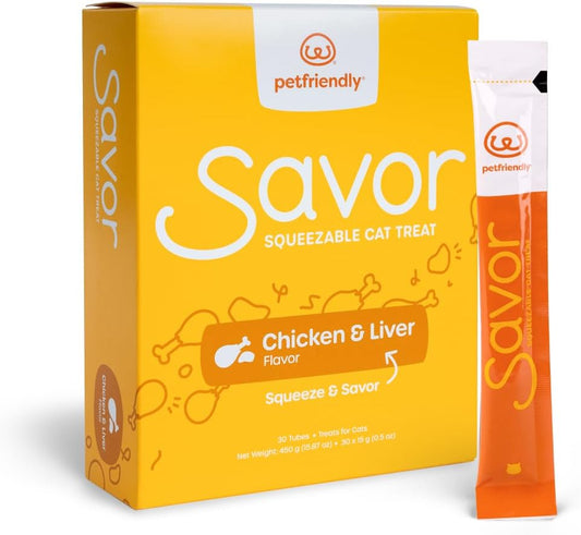 PetFriendly-Lickable-Cat-Treat-Kit,-Squeeze-Treat,-1-Box-of-30-Squeezable-Cat-Tubes,-76