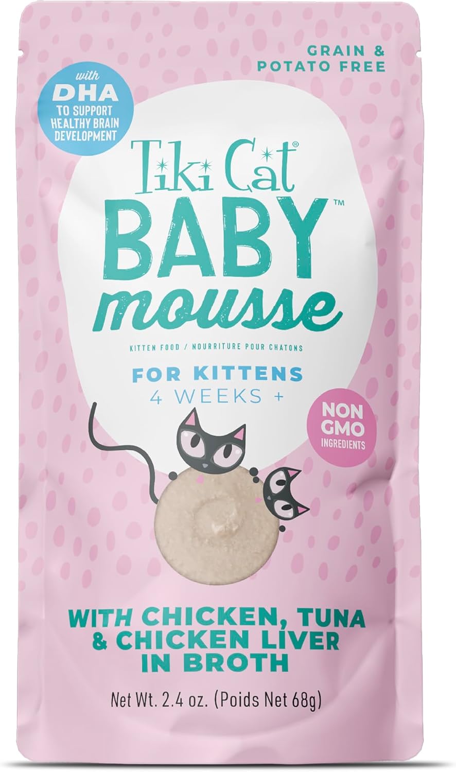 Tiki-Cat-Baby-Mousse-Wet-Cat-Food,-Chicken,-Tuna-&-Chicken-2.4-Pouch-Count)662