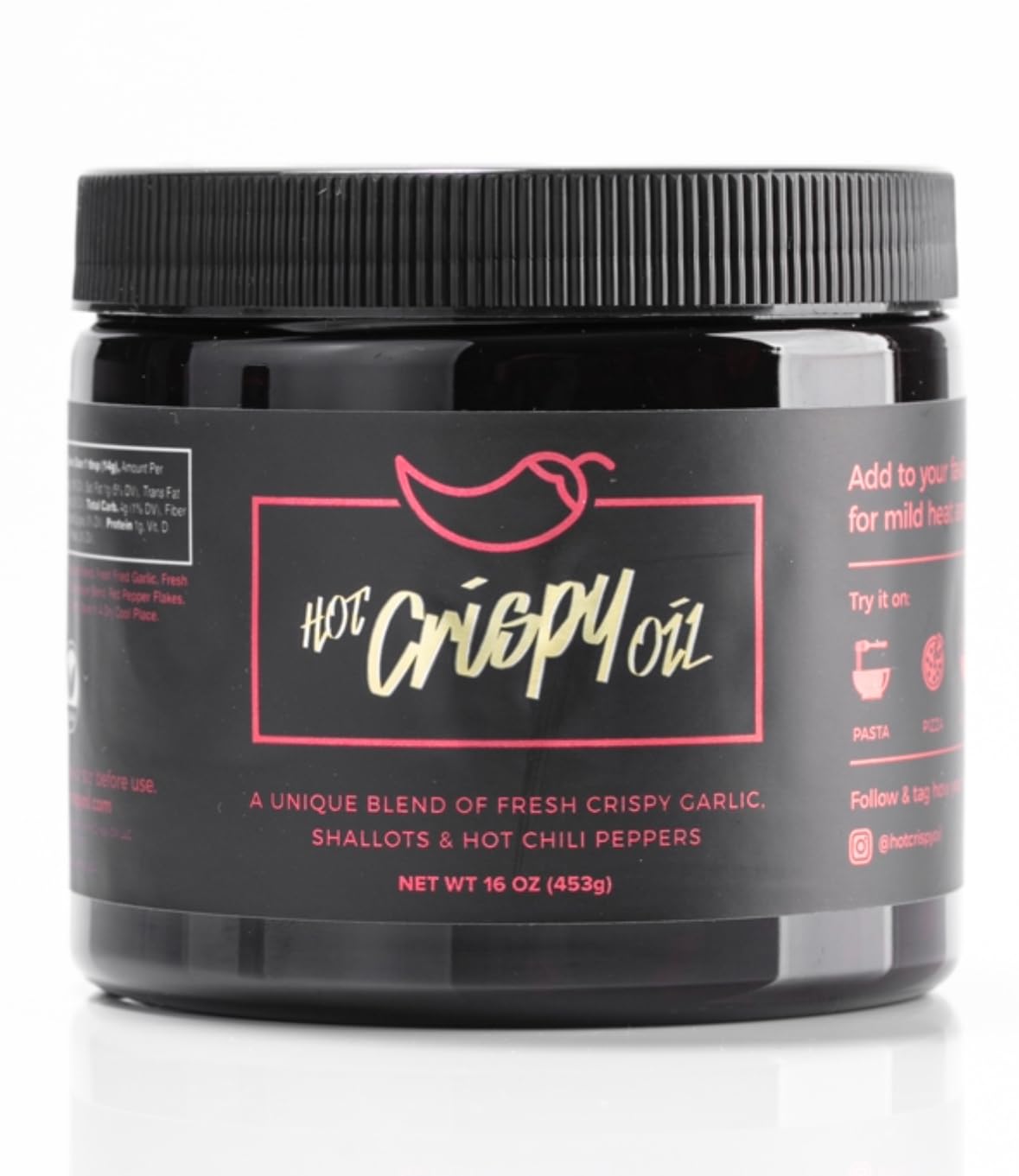 The-Hot Tub-from-Hot-Crispy-Oil,-Unique-Blend-of-Fresh-Crispy-Garlic,-1266