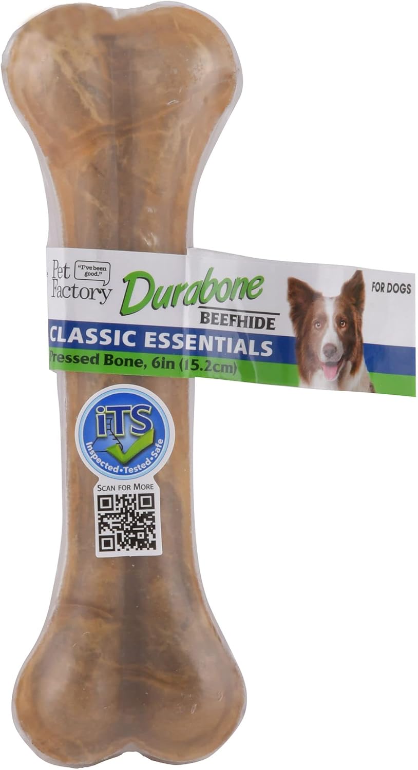 Classic-Essentials-Beefhide-6"-Durabone-Dog-Chew-Treat-2603
