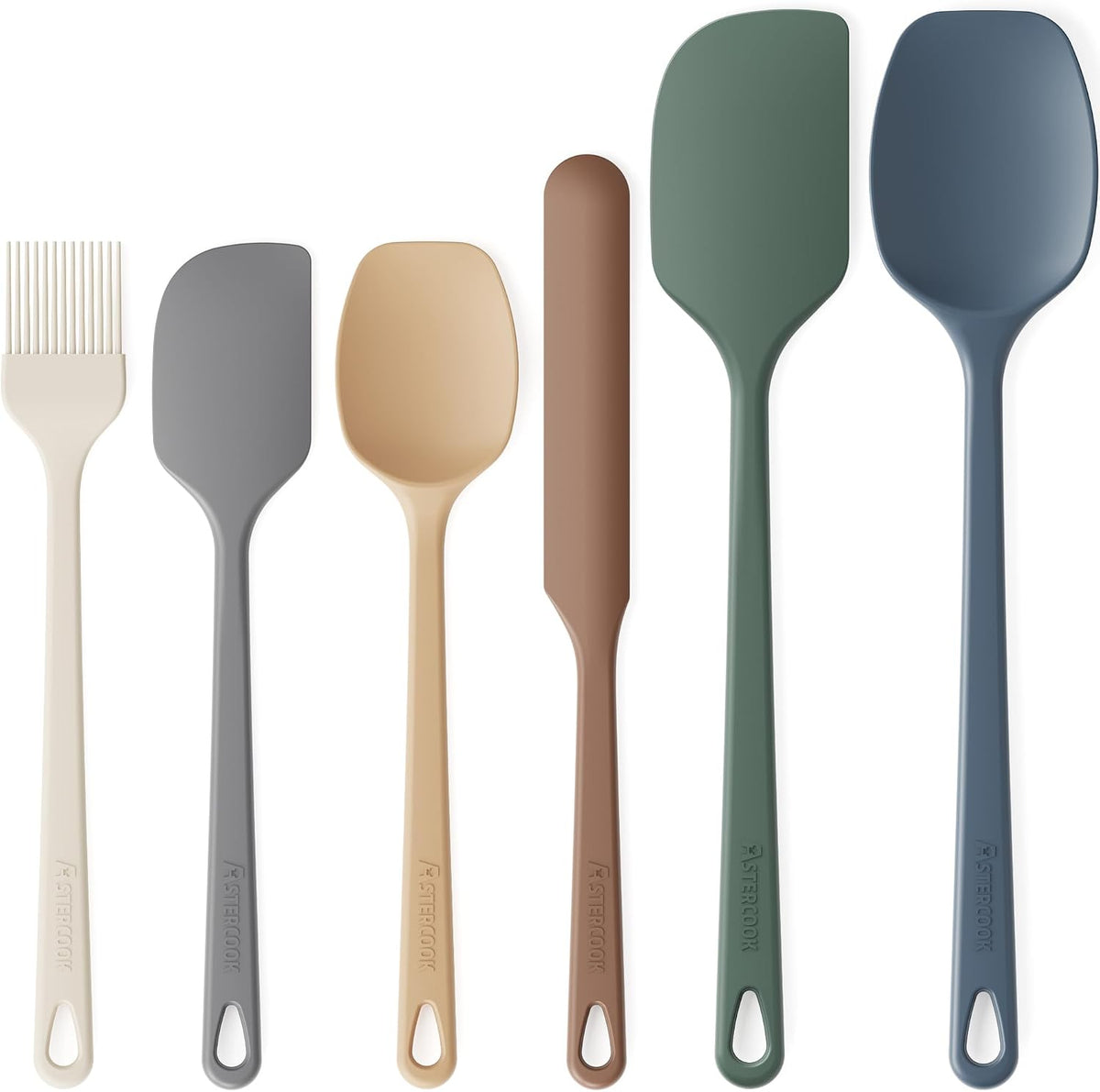 Astercook-6-Piece-Silicone-Spatula-Set,-560°F-Heat-Resistant-Rubber-Spatulas-637