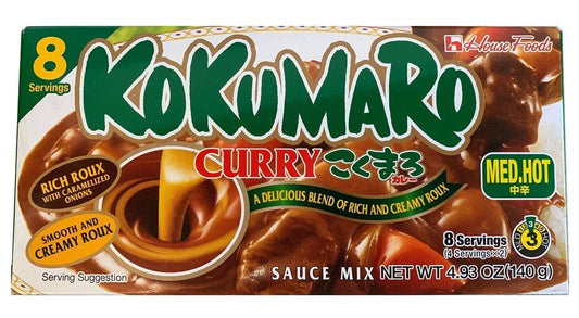 HOUSE-Curry-Sauce-KOKUMARO-from-Japan-import-(Medium-Hot,-4.94oz)---PACK-981