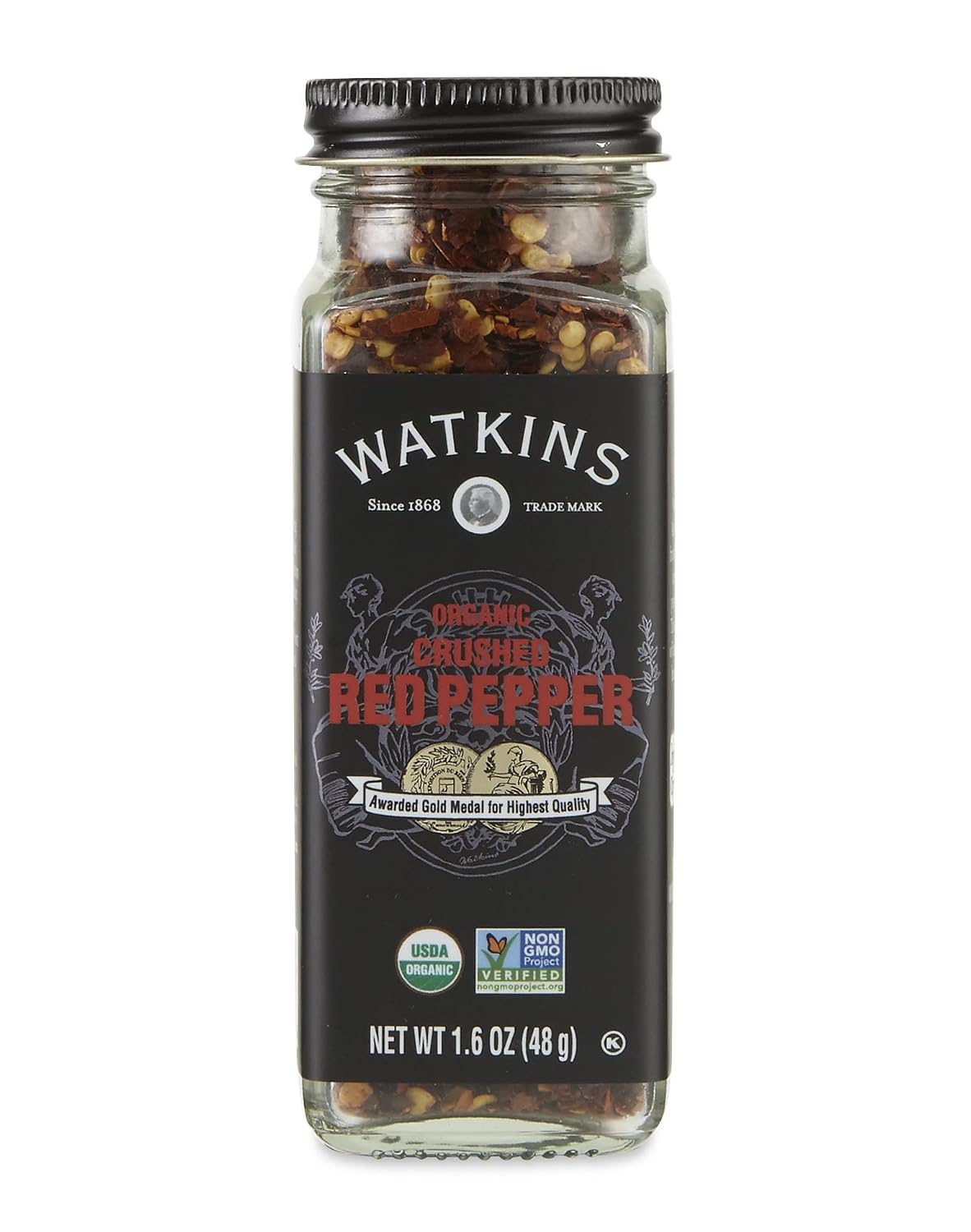 Watkins-Gourmet-Organic-Spice-Jar,-Crushed-Red-Pepper,-Non-GMO,-Kosher,-1.6-Ounce-676