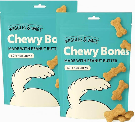 Wiggles-&-Wags-Chewy-Bones-Dog-Treats,-Peanut-Butter,-Soft-and-2-1647