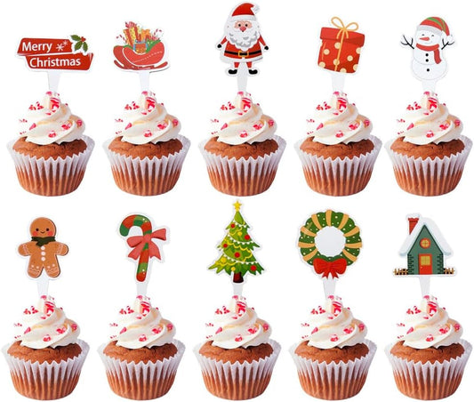 50-Pcs-Christmas-Cupcake-Toppers---Festive-4159