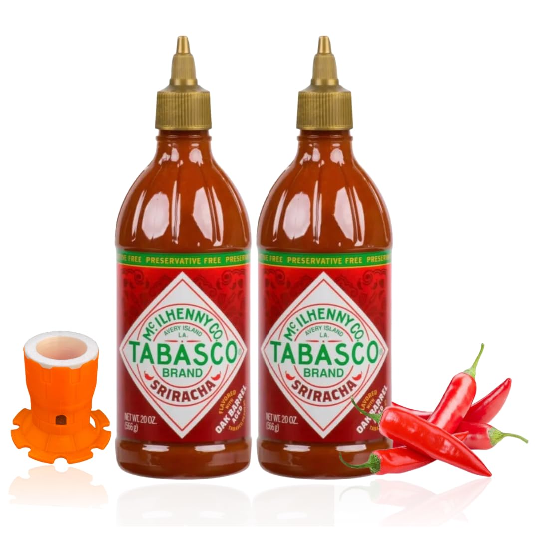 NROMBOX-Tabasco-Sriracha-Sauce,-Non-GMO,-Gluten-Free,-66