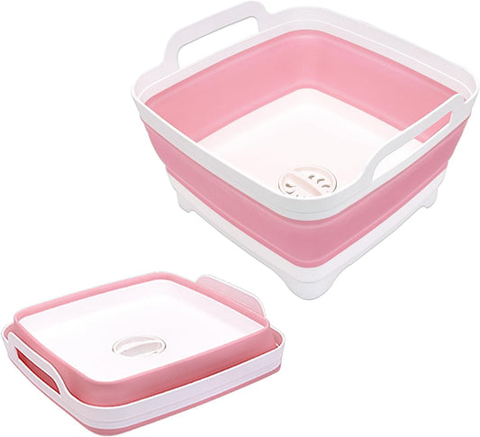 2.4-Gal(9L)-Collapsible-Dish-Basin-with-Drain-Plug,-Space-Saving-3518