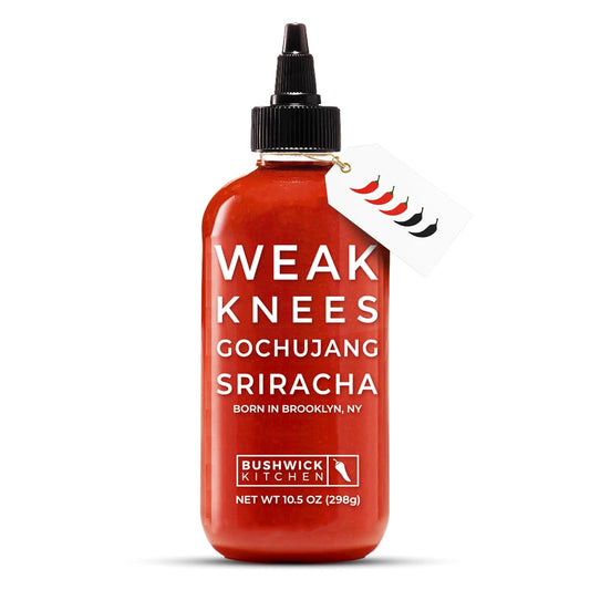 Weak-Knees-Gochujang-Sriracha-Hot-Sauce,-Infused-with-Bold-Korean-Gochujang-Paste-1821