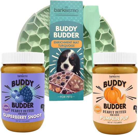 BUDDY-BUDDER-Superberry-Snoot-+-Pumpkin-Pup-Blue-Dog-Enrichment-Mat-Combo,-1-1395