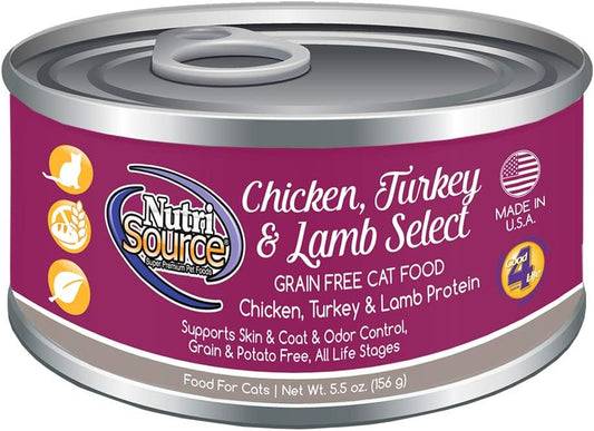 Tuffy'S-Pet-Food-131322-12-Pack-Nutri-Cat/Kitten-Chicken/Turkey/Lamb-168