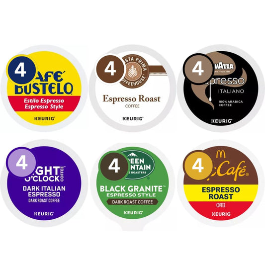 Espresso-Style-Dark-Roast-Italian-K-Cup-Pods-Coffee-Variety-Pack-Sampler-Includes-Cafe-1706