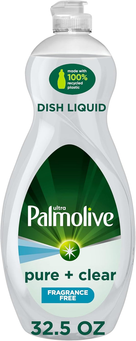 Palmolive-Ultra-Dishwashing-Liquid-Dish-Soap,-Pure-+-Clear-Fragrance-Free---392