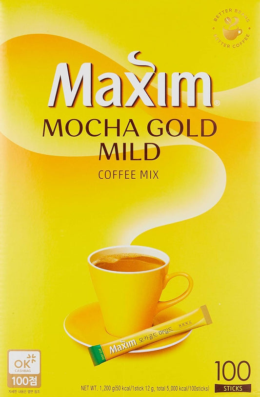 Maxim-Mocha-Gold-Mild-Coffee-Mix-12g-X-100pc-(2.64-Pound)-----2986