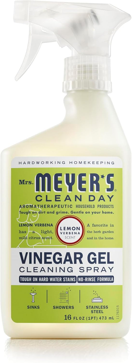 MRS.-MEYER'S-CLEAN-DAY-Vinegar-Gel-Cleaning-Spray,-Bathroom-Use,-No-Rinse-Formula,-Lemon-Verbena,-16-952