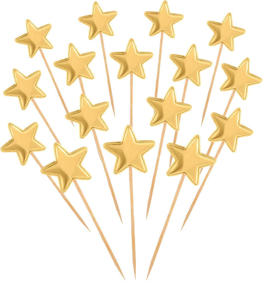 Thinp-50-Pcs-Gold-Star-Cupcake-Toppers,Stars-for-Cake-Decorating-Star-Cake-Gold-Toppers-1450