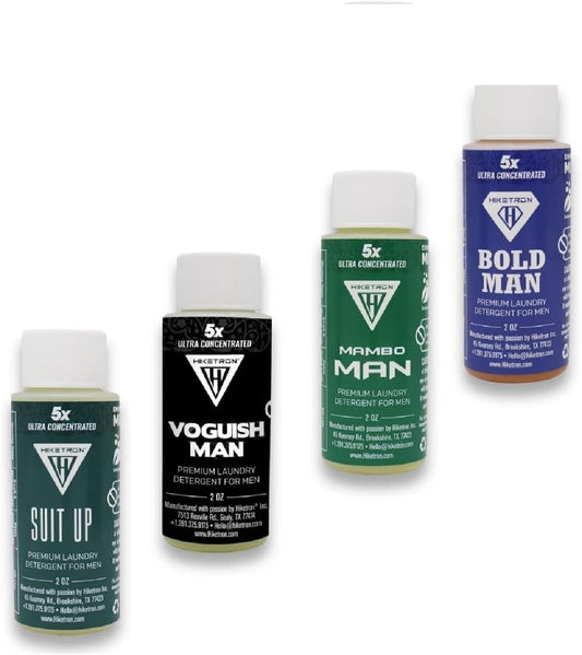Masculine-Scents-Sample-Pack,-Liquid-Laundry-Detergent,-5x-Ultra-Concentrated,-1030