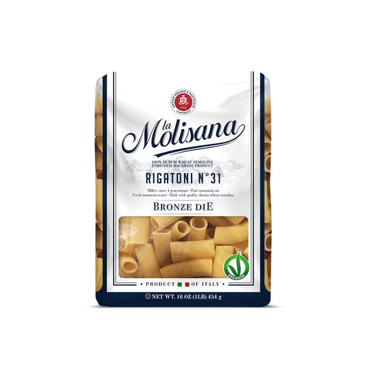 La-Molisana-Semolina-Rigatoni-Pasta-#30-Bronzo-3-16oz-bags---252