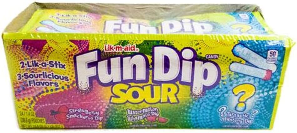 Lik-M-Aid-Sour-Fun-Dip-1.4-oz-Packet,-Case-734