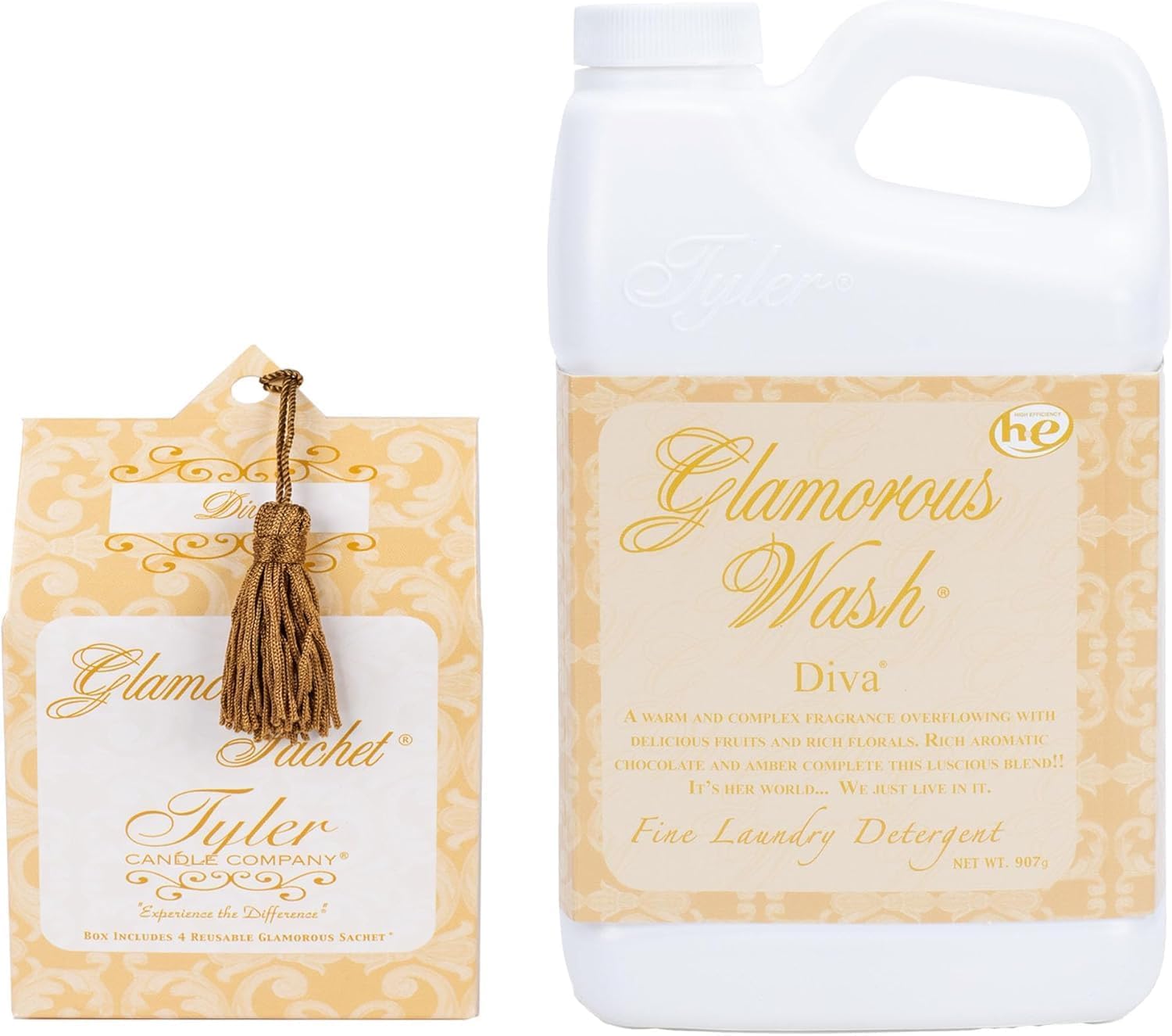 TYLER-Liquid-Glamorous-Wash,-Diva,-907g.-(With-Dryer-Sachets)-------1126
