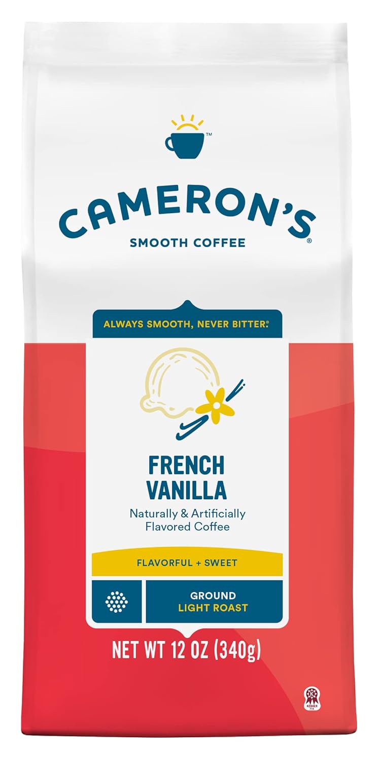 Cameron's-Coffee-Roasted-Ground-Coffee-Bag,-Flavored,-French-Vanilla,-12-Ounce-(Packaging-may-535
