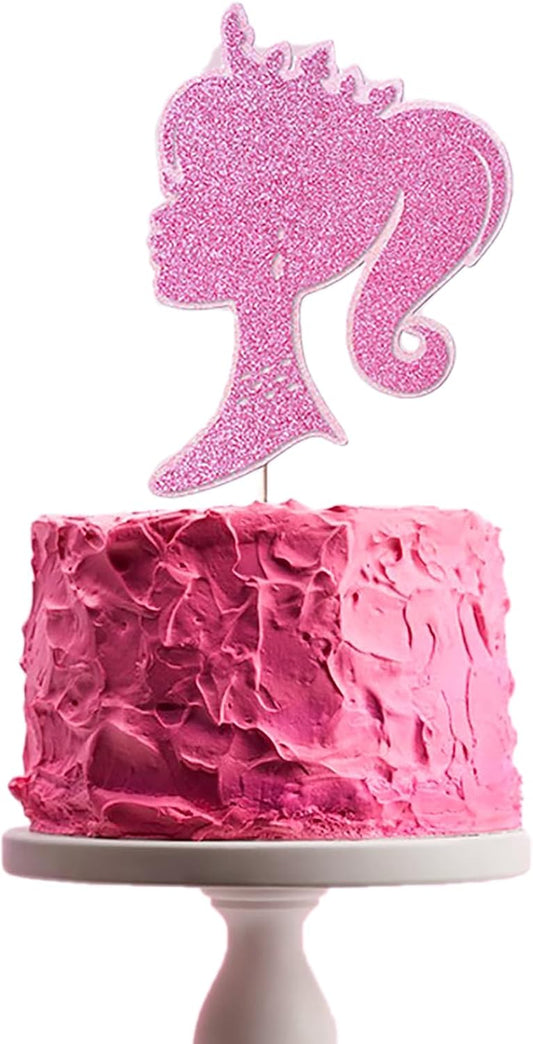 Girl-Cake-Topper,-Girl-Theme-Cake-Decoration-2072