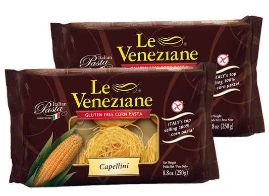 Le-Veneziane-Capellini--Gluten-Free-Pasta,-8.8-Ounce-(Pack-2)-991