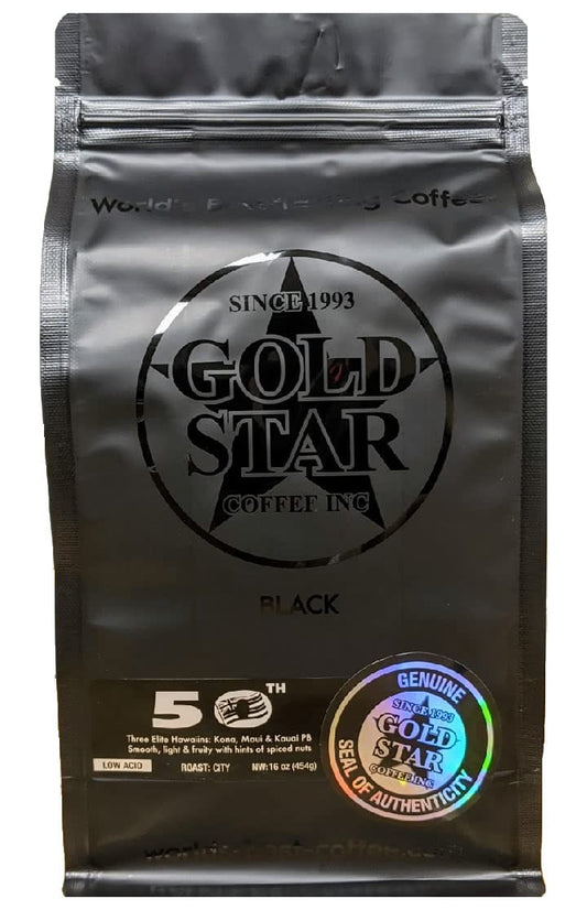 Gold-Star-Coffee-50th---1-Hawaiian-Coffee-Blend---Kona,-Maui-&-131
