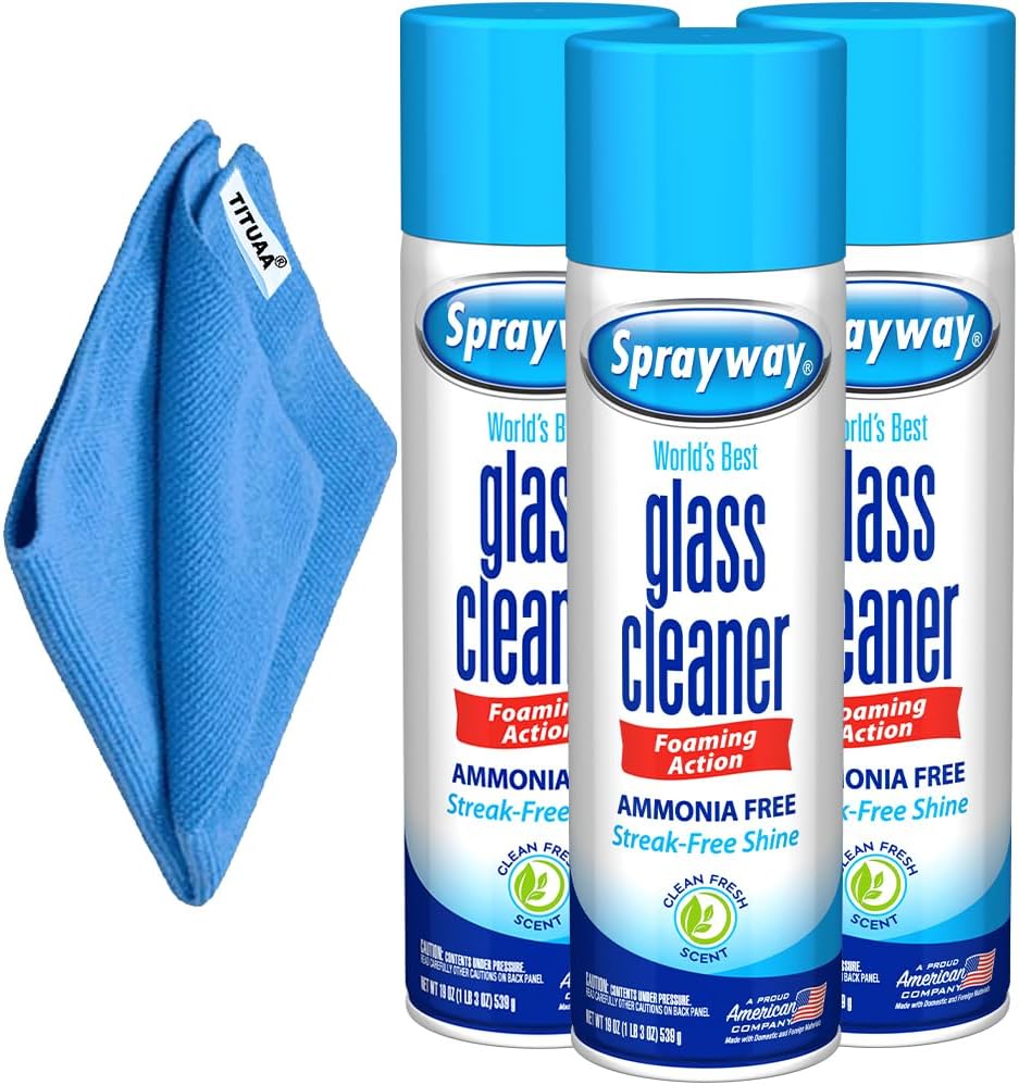 Bundle-Glass-Cleaner-Window-and-Mirror-Cleaner,-foam-Action-with-364