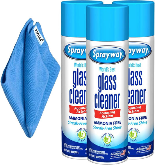Bundle-Glass-Cleaner-Window-and-Mirror-Cleaner,-foam-Action-with-364