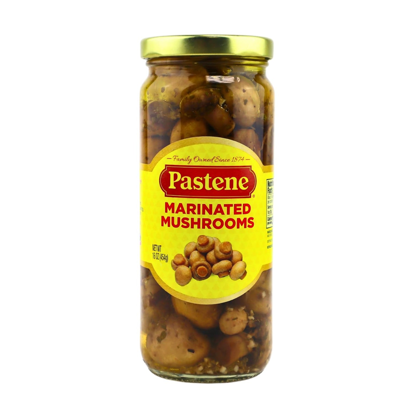 Pastene-Marinated-Mushrooms,-16-Ounce-(1-Pack)-----------265