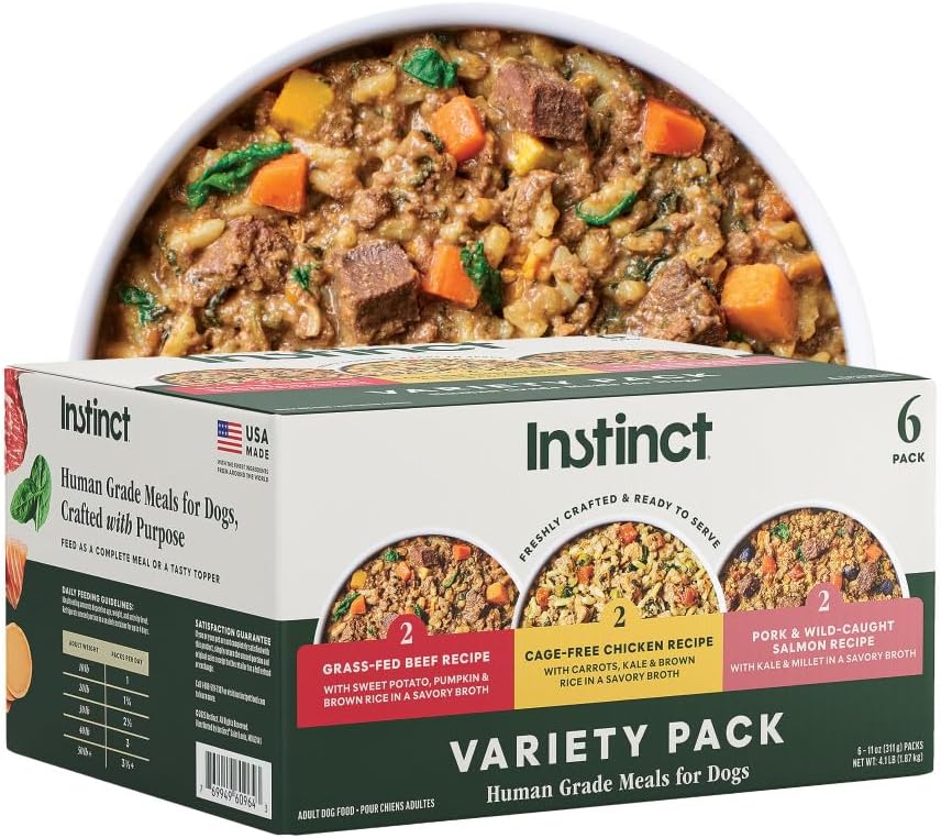 Instinct-Freshly-Crafted-Meals,-Dog-Wet-Food-or-Topper,-Human-Grade---Variety-736