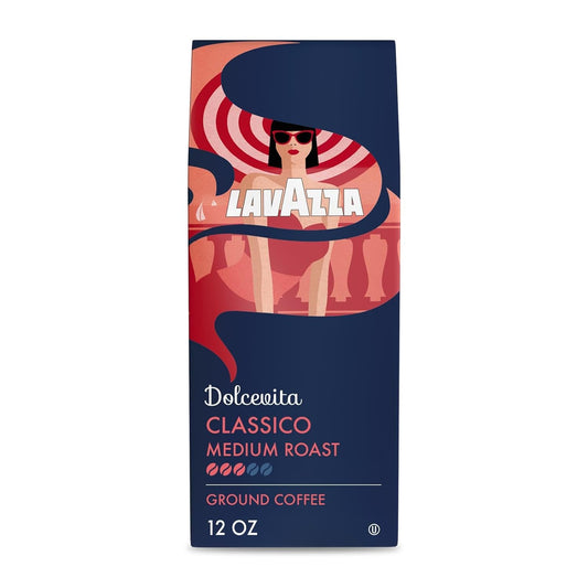 Lavazza-Dolcevita-Classico-Ground-Coffee-12oz-Bag,-Medium-Roast,-Rich-and-Full-bodied,-Intensity-2628