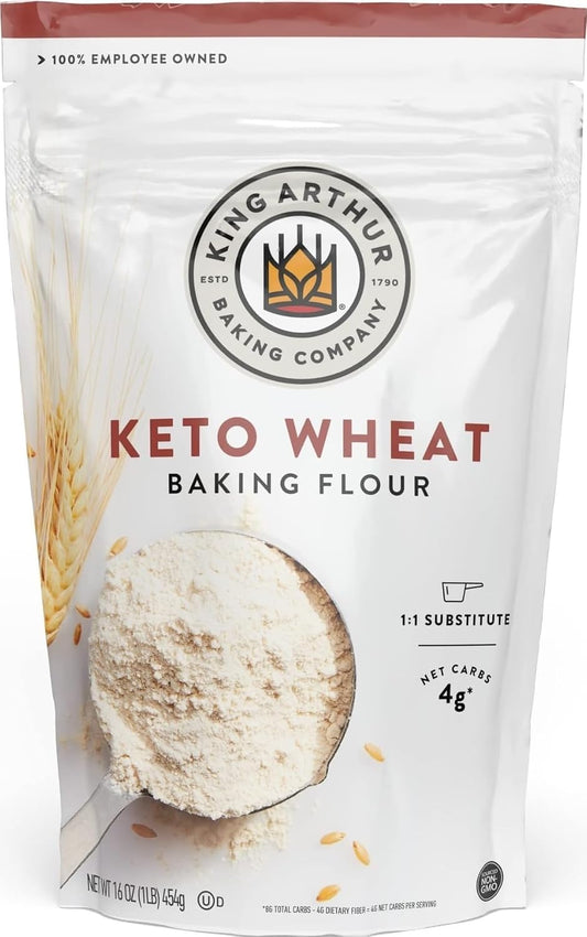 King-Arthur-Keto-Wheat-Baking-Flour:-0.0423611111111111-All-Purpose-Flour-Substitute,-1-lb-572
