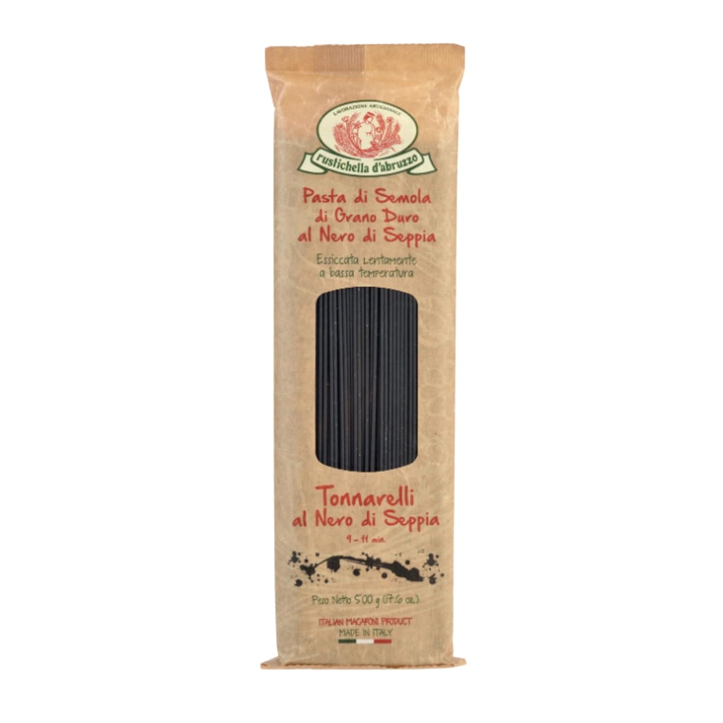 Rustichella-D'-Abruzzo-Spaghetti-Di-Nero-Black-Squid-Ink-17.6-130