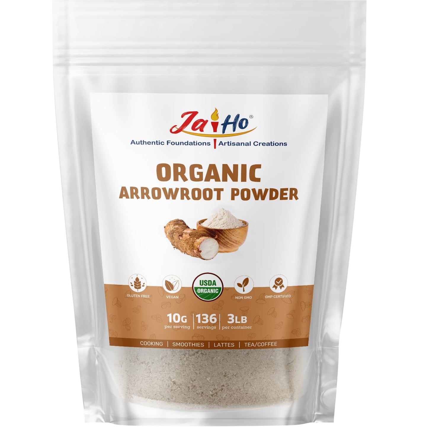 Jai-Ho-Certified-USDA-Organic-Arrowroot-Powder-–-3-LB-–-Gluten-Free,-Non-GMO-Resealable-1507