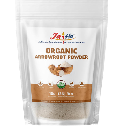 Jai-Ho-Certified-USDA-Organic-Arrowroot-Powder-–-3-LB-–-Gluten-Free,-Non-GMO-Resealable-1507