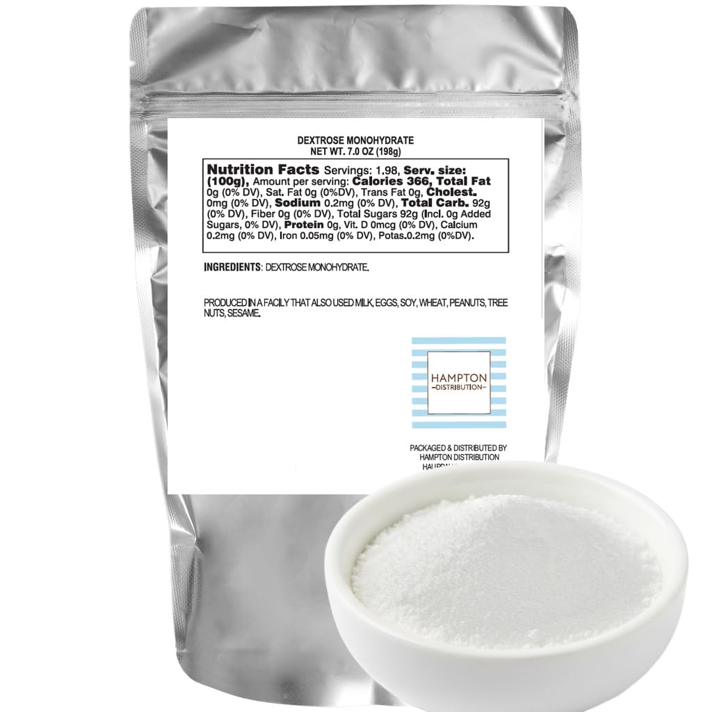 Dextrose-Monohydrate,-7-Ounce-Resealable-Bag-Dextrose-Powder,-Hampton-Distribution---------121