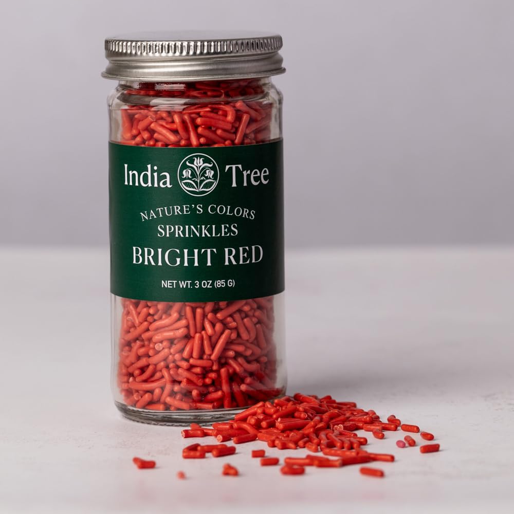 Bright-Red-Sprinkles-–-Vegan,-Non?GMO,-Dye?Free,-Allergen?Free,-3?oz-Jar-–-India-Nature’s---1603