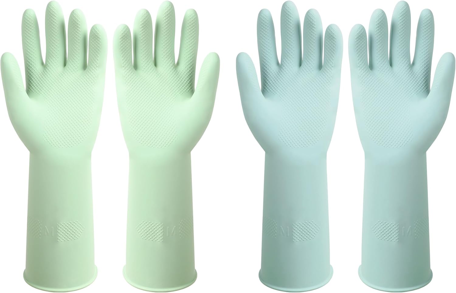 Dishwashing-Rubber-Gloves-Reusable-Kitchen-Gloves-2Pairs-Cleaning-Gloves-for-Washing-Dishes-Long-lasting&Non-Slip-----1434