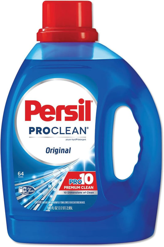 Persil-09457CT-Power-Liquid-Laundry-Detergent,-Original-Scent,-100-oz-Bottle,-248