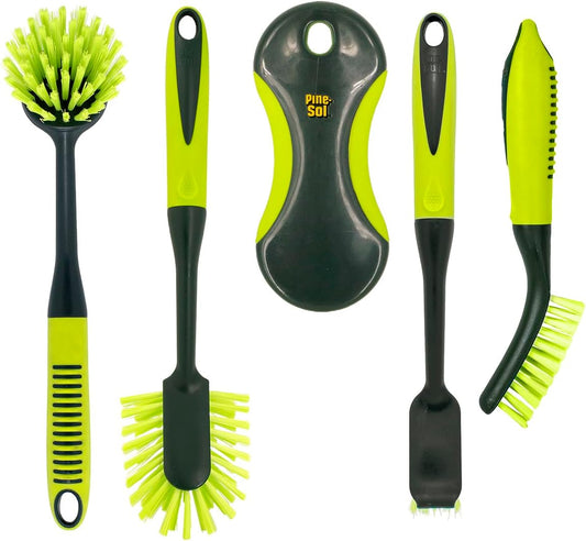 Pine-Sol-Scrub-Brush-Set---Long-Handle-Cleaning-Brushes-with-1914