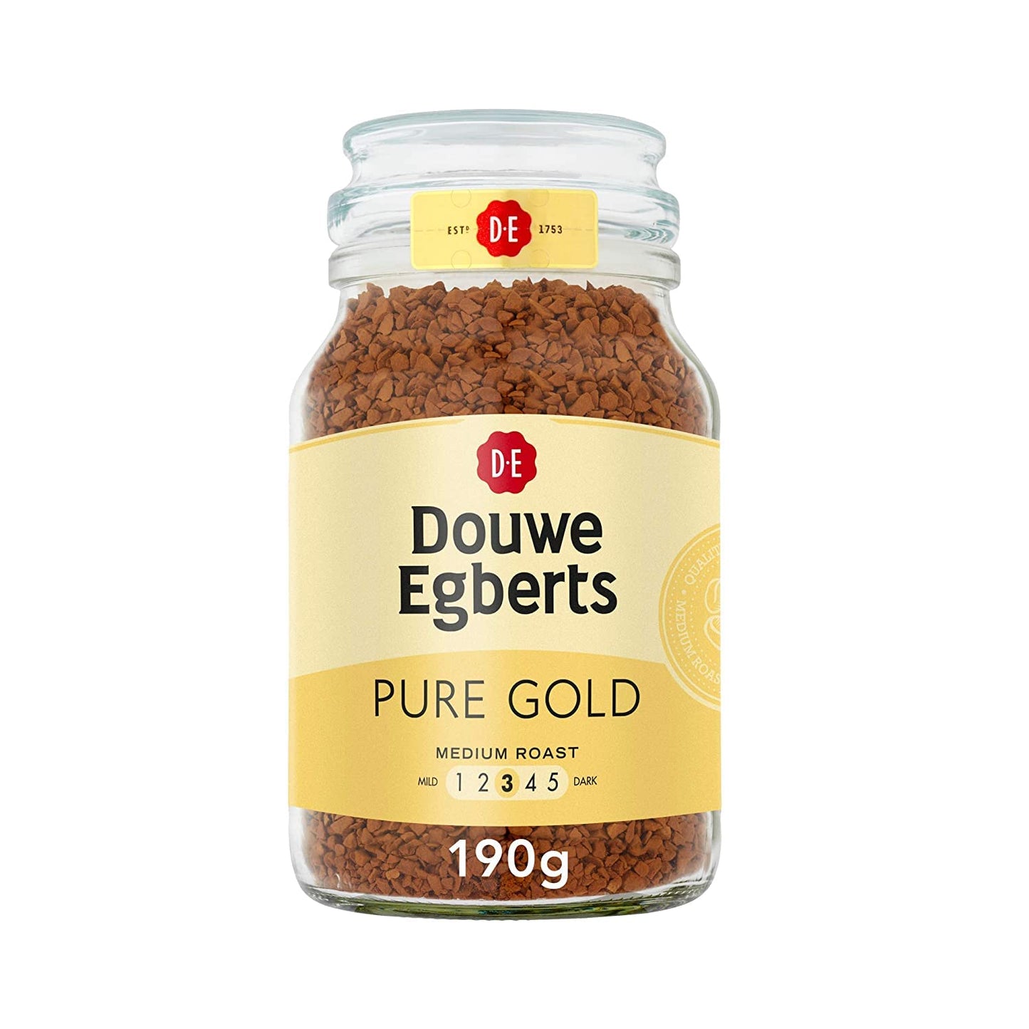 Douwe-Egberts-Pure-Gold-Instant-Coffee,-Medium-Roast,-6.7-Ounce,-190g-(Packaging-May-Vary)-1395