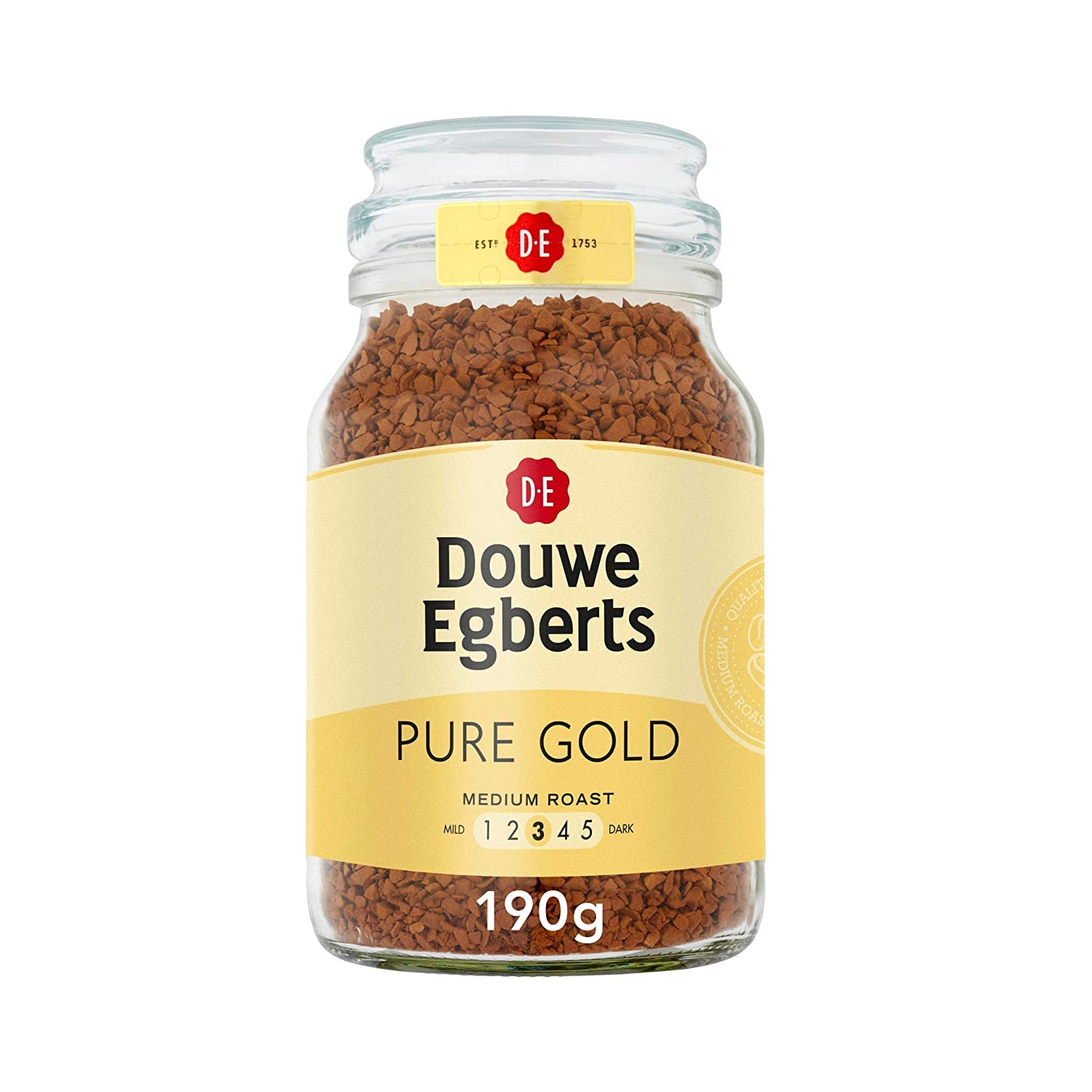 Douwe-Egberts-Pure-Gold-Instant-Coffee,-Medium-Roast,-6.7-Ounce,-190g-(Packaging-May-Vary)-1395