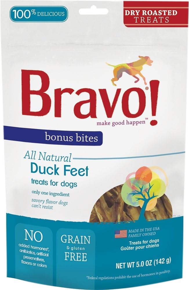 Bravo-Bonus-Bites-Dry-Roasted-Duck-Feet,-5-Ounce---3