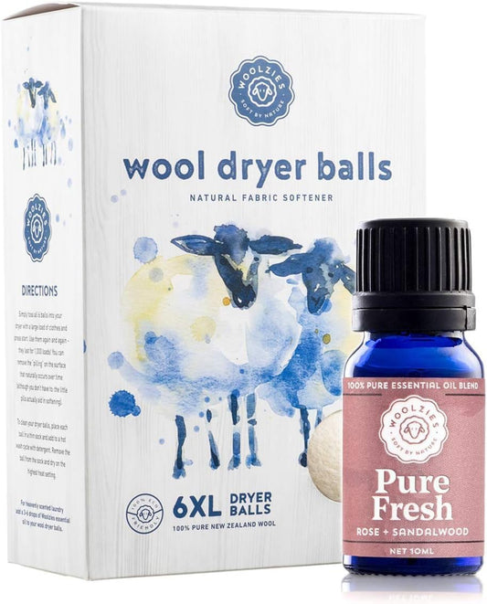 Woolzies-Wool-Dryer-Balls-Organic:-6-XL-Laundry-Balls-for-1313