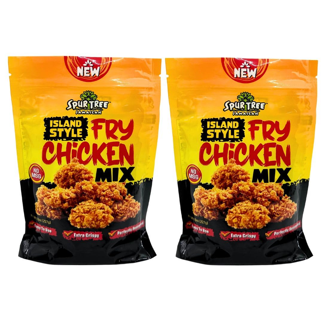 Spur-Tree-Jamaican-Island-Style-Chicken-Mix---Seasoned-Coating-for-Crispy---Magic-259
